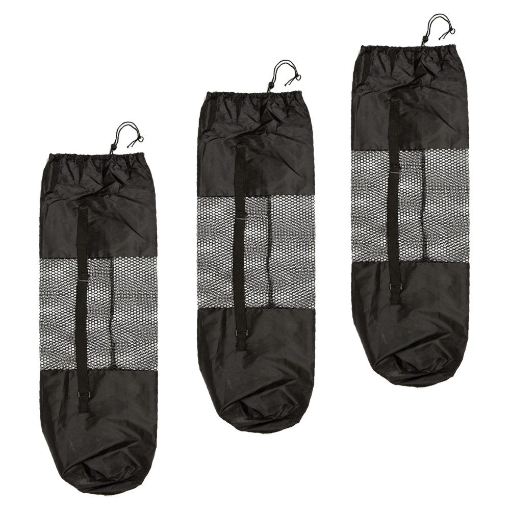 Yoga Mat Bag Carrier - Набор из 3 сетчатых сумок для