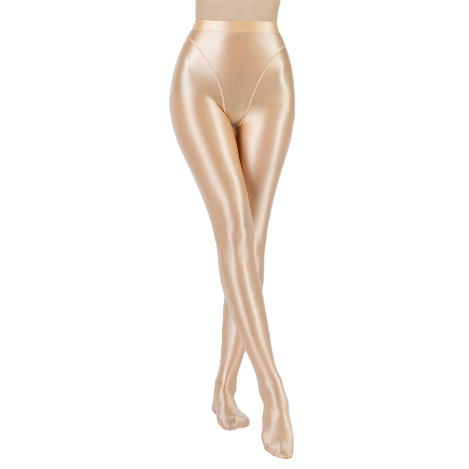 Pilates Yoga Legging - Женские блестящие колготки с высокой талией,