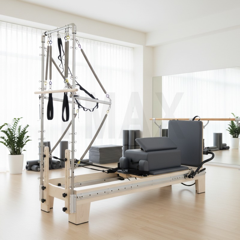 Home Pilates Yoga - YTYIN Tmax: Высококачественный деревянный пилатес-реформер из