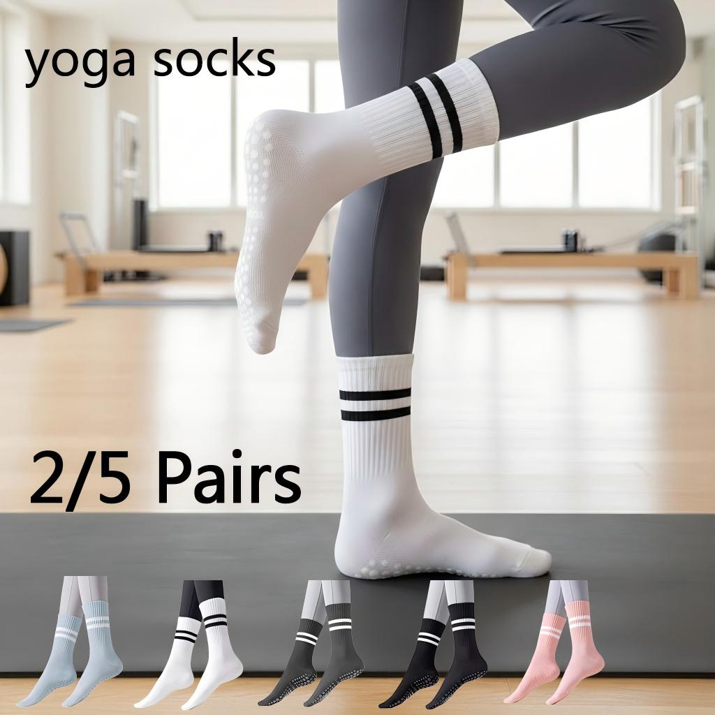 Pilates Yoga Fitness - Женские нескользящие носки для йоги, противоскользящие