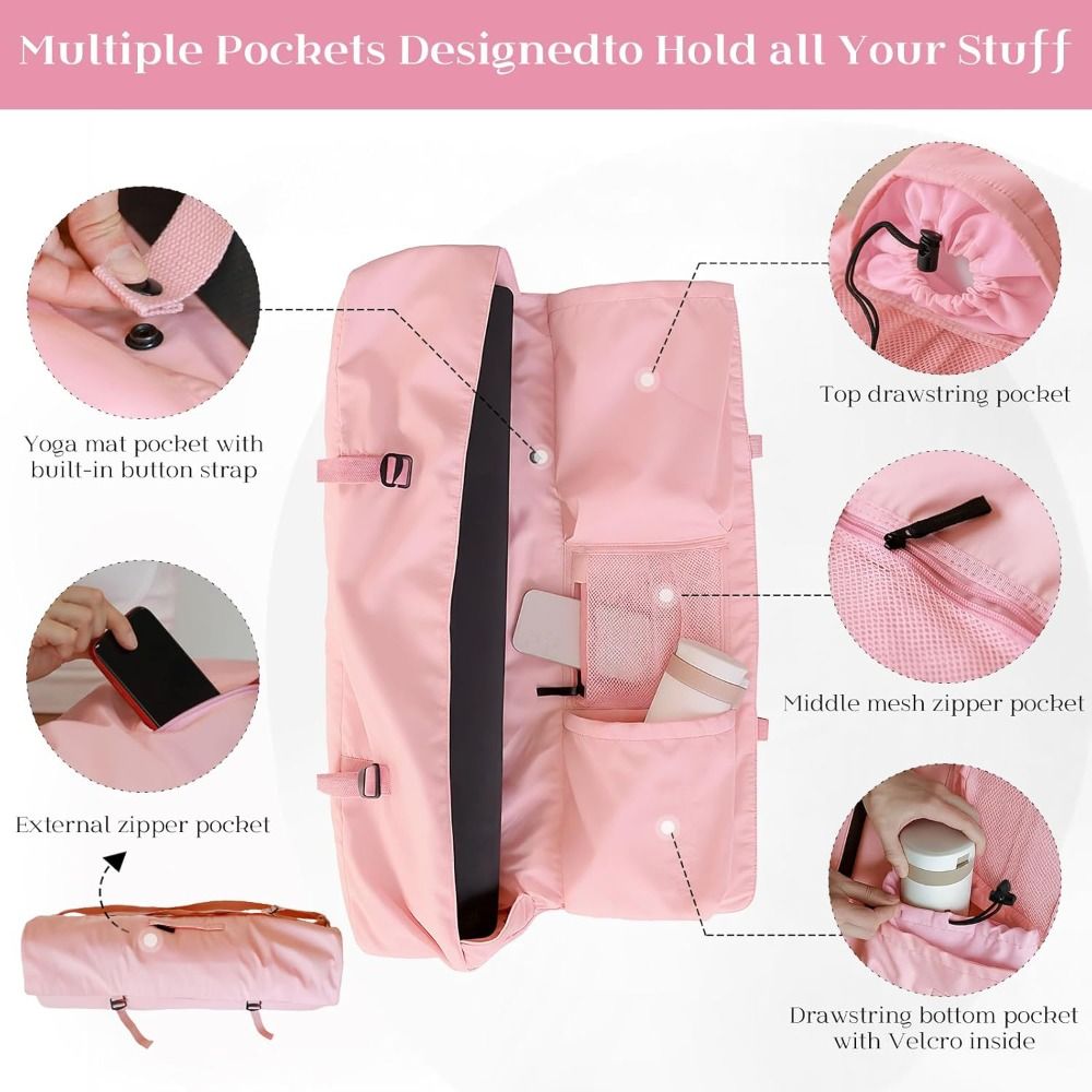 Yoga Mat Bag Carrier - Новая водонепроницаемая сумка для йога-матов с
