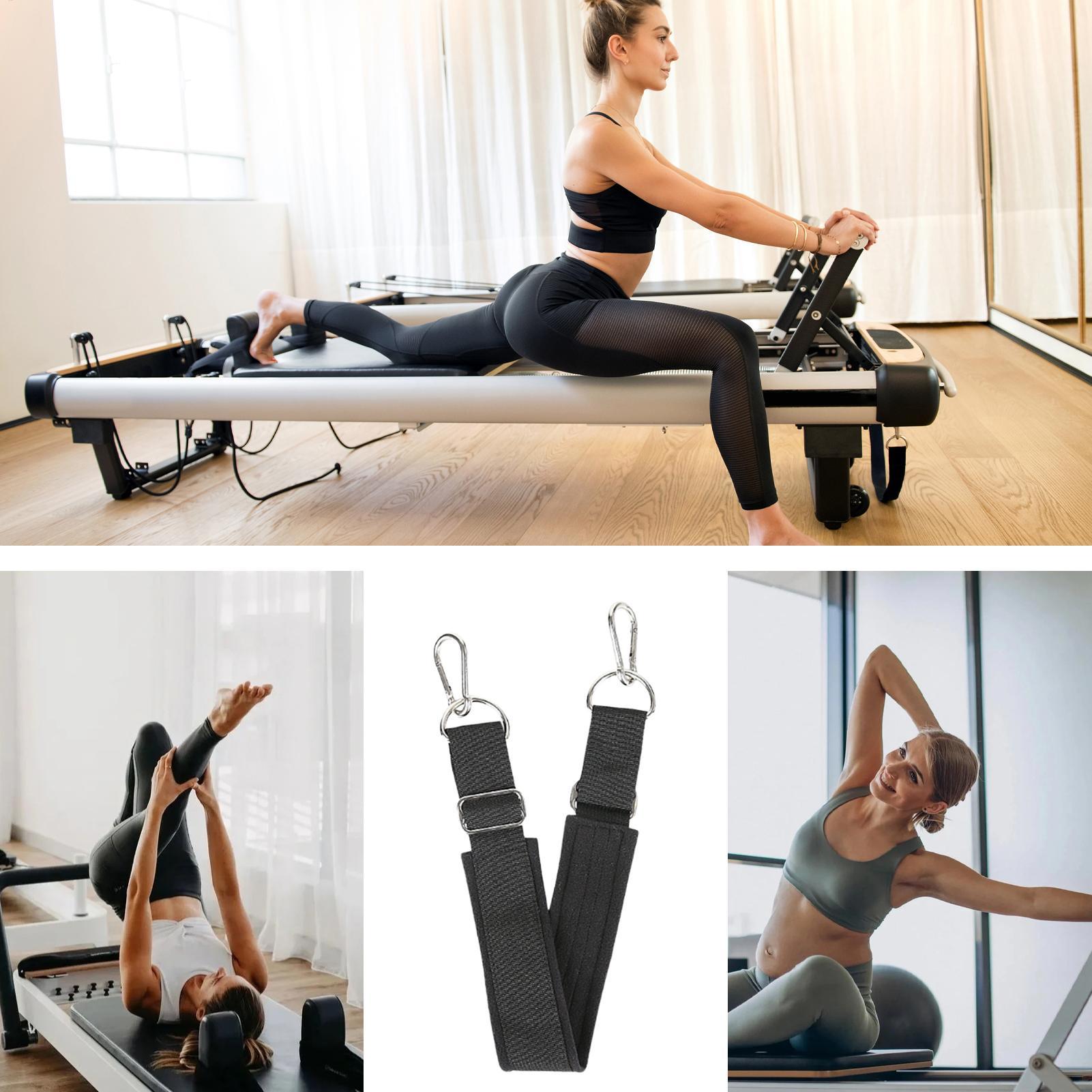 Pilates & Yoga With Harna - Ремень для пилатеса с утолщенной регулируемой