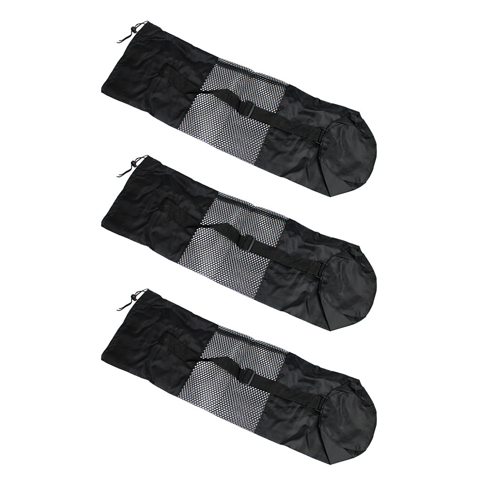 Набор из 3 сетчатых сумок для  – обзор и цена Yoga Mat Bag Carrier