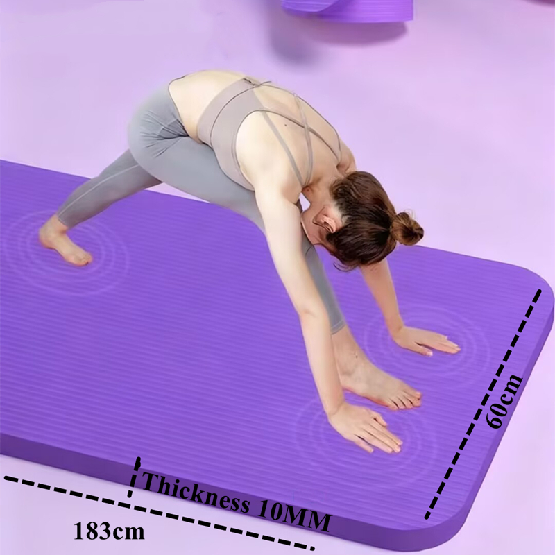 Нескользящий тренировочный ков – обзор и цена Pilates Yoga Mat Workout