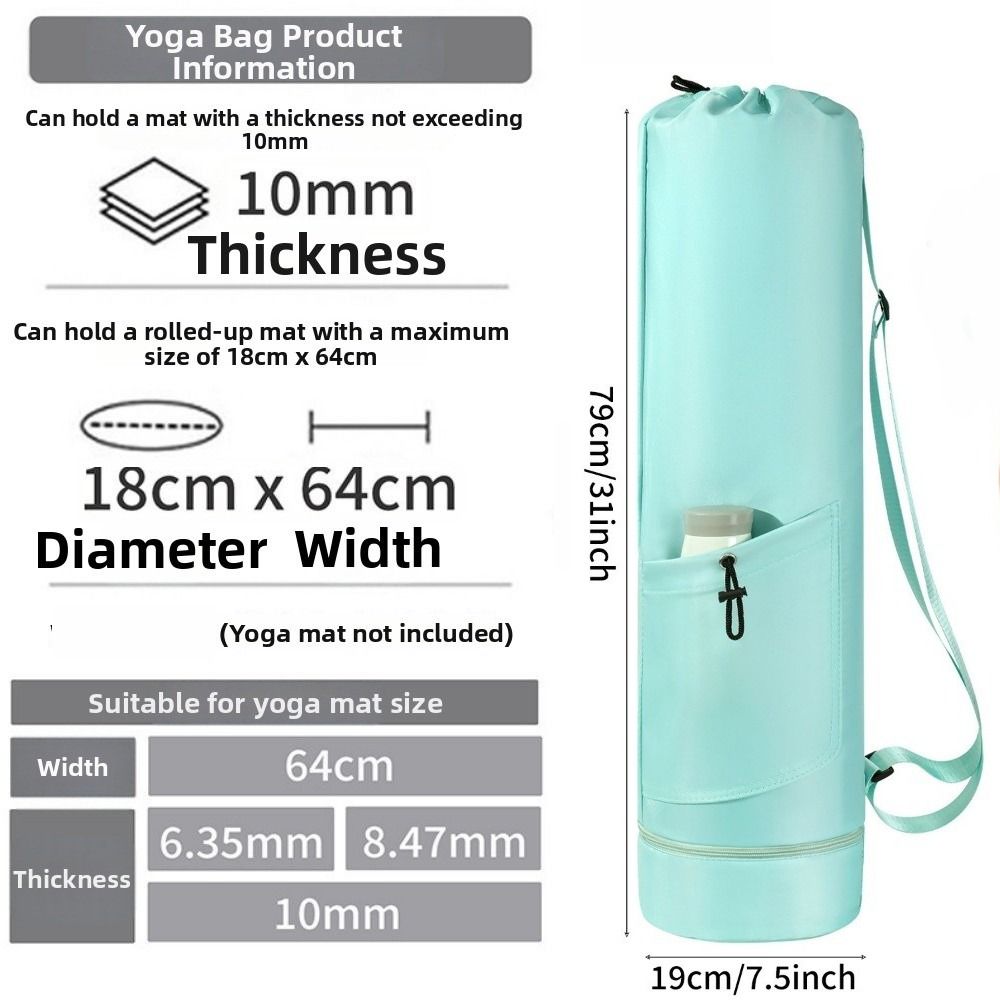 Вместительная сумка для хранен – обзор и цена Yoga Mat Bag Carrier