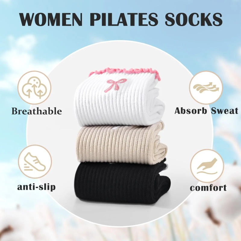 Профессиональные носки для йог – обзор и цена Pilates & Yoga With Harna