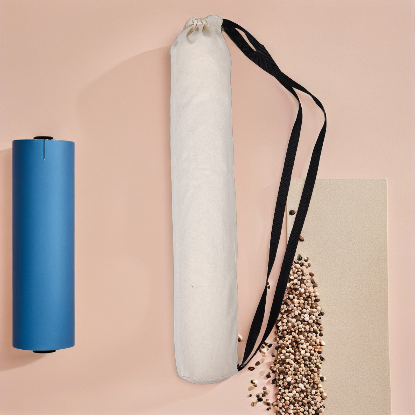 Стильная бежевая сумка-тоут бо – обзор и цена Yoga Mat Bag Carrier