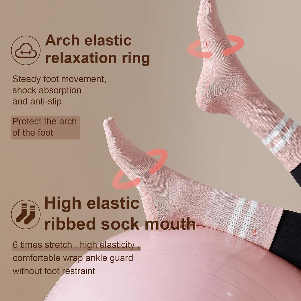 Женские носки для йоги-пилатес – обзор и цена Pilates Yoga And Barre